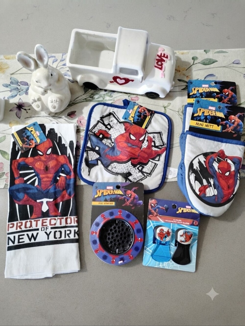 Marvel Spiderman 6-piece kitchen set